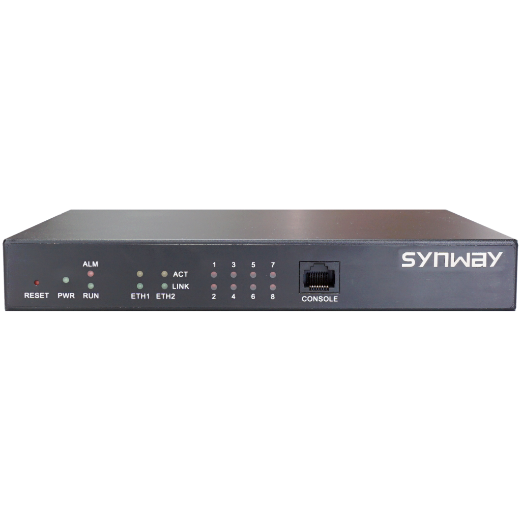 SMG1008O Synway 8 Port FXO Analogue Gateway Aristel Networks