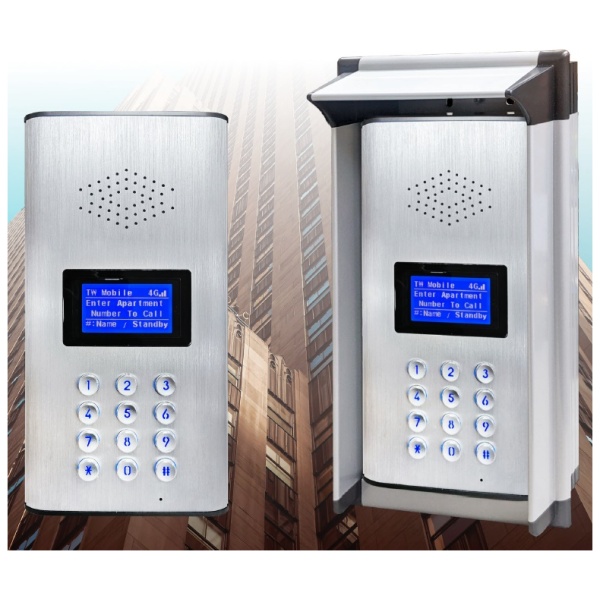 AN2106S 12K || 4G LTE Smart Intercom SLAVE with Keypad & LCD - Image 7