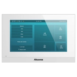 Akuvox C313W 7" SIP indoor Monitor WHITE