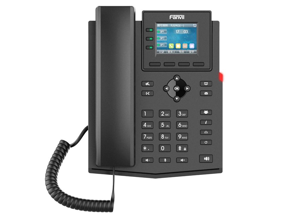 Fanvil X303 2 -wire IP phone Front image