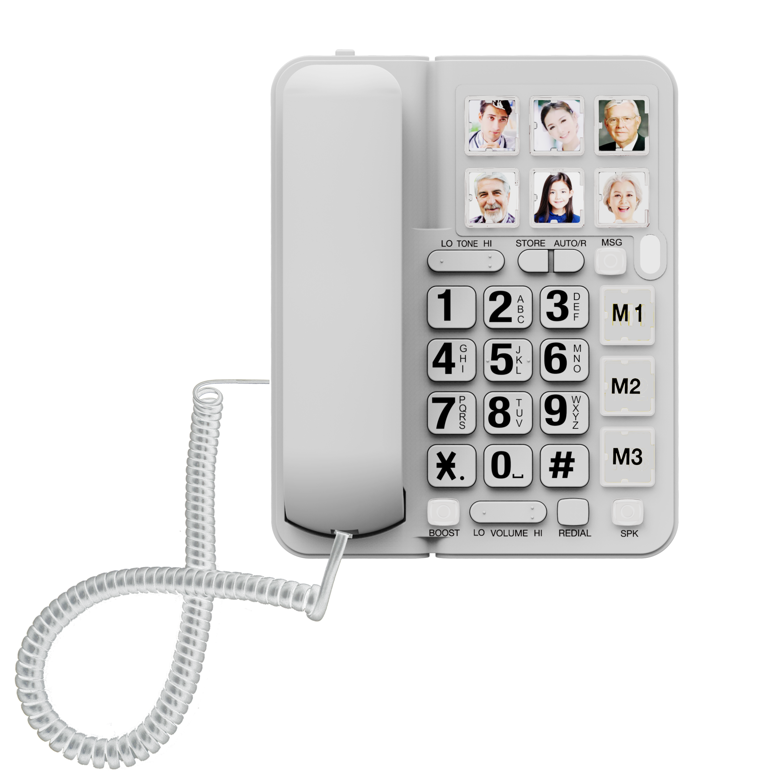 AN T370 BIG BUTTON PHONE PICTURE